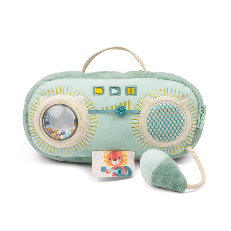 Przytulanka aktywizująca do zabawy Radio Radio Smok Joe 9m+ / Lilliputiens