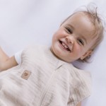 Śpiworek do spania muślinowy 0,5 TOG Malaga - Beige / Zaffiro