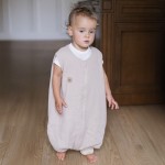 Śpiworek do spania muślinowy z nogawkami 0,5 TOG Malaga - Beige / Zaffiro