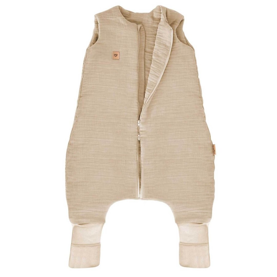 Śpiworek do spania muślinowy z nogawkami 1,5 TOG Malaga - Beige / Zaffiro