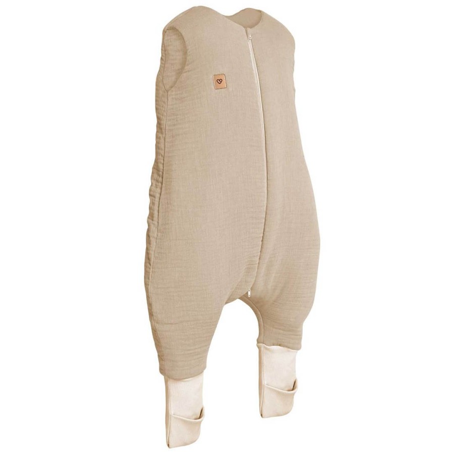 Śpiworek do spania muślinowy z nogawkami 1,5 TOG Malaga - Beige / Zaffiro