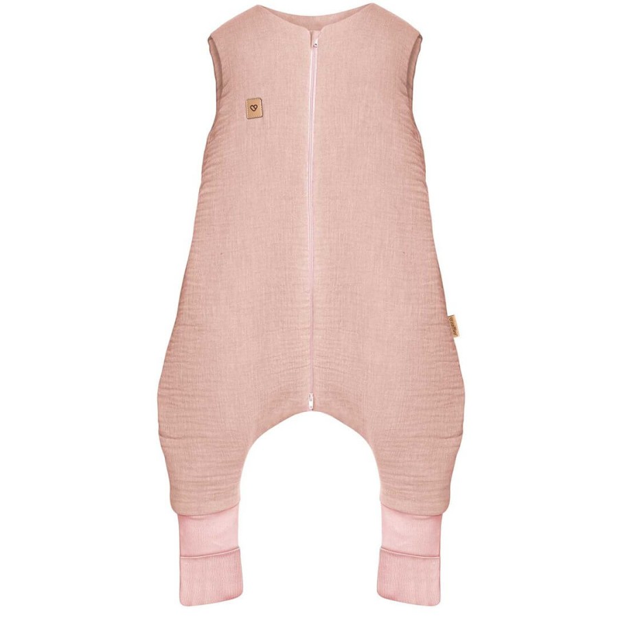 Śpiworek do spania muślinowy z nogawkami 1,5 TOG Malaga - Pink / Zaffiro