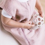 Śpiworek do spania muślinowy z nogawkami 1,5 TOG Malaga - Pink / Zaffiro
