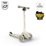 Highwaykick 3S Hulajnoga z systemem sterowania 2w1 i kółkami LED składana 3+ Ash / Scootandride