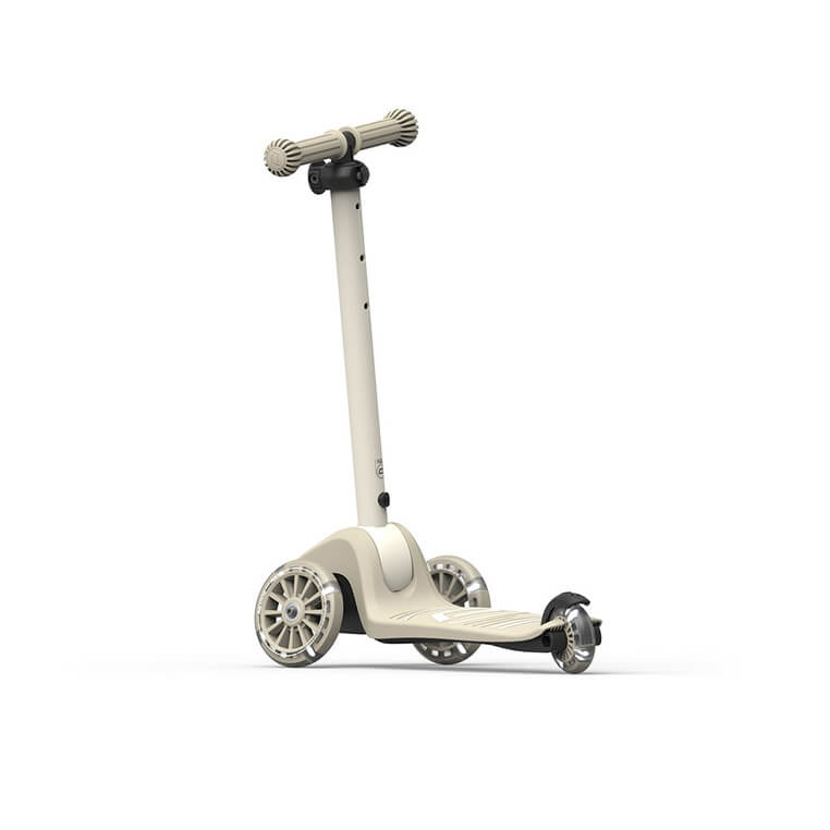 Highwaykick 3S Hulajnoga z systemem sterowania 2w1 i kółkami LED składana 3+ Ash / Scootandride