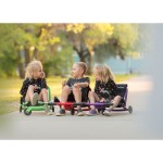 EzyRoller Classic Pojazd gokart napędzany nogami klasyczny 3-12 lat - Metal Black / EzyRoller