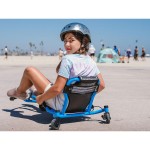 EzyRoller Spinner X Pojazd gokart napędzany nogami z funkcją 360° 4-12 lat - Red / EzyRoller
