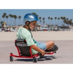 EzyRoller Spinner X Pojazd gokart napędzany nogami z funkcją 360° 4-12 lat - Red / EzyRoller