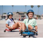 EzyRoller Spinner X Pojazd gokart napędzany nogami z funkcją 360° 4-12 lat - Red / EzyRoller