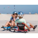EzyRoller Spinner X Pojazd gokart napędzany nogami z funkcją 360° 4-12 lat - Green / EzyRoller