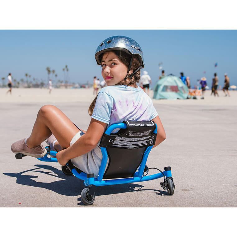 EzyRoller Spinner X Pojazd gokart napędzany nogami z funkcją 360° 4-12 lat - Green / EzyRoller