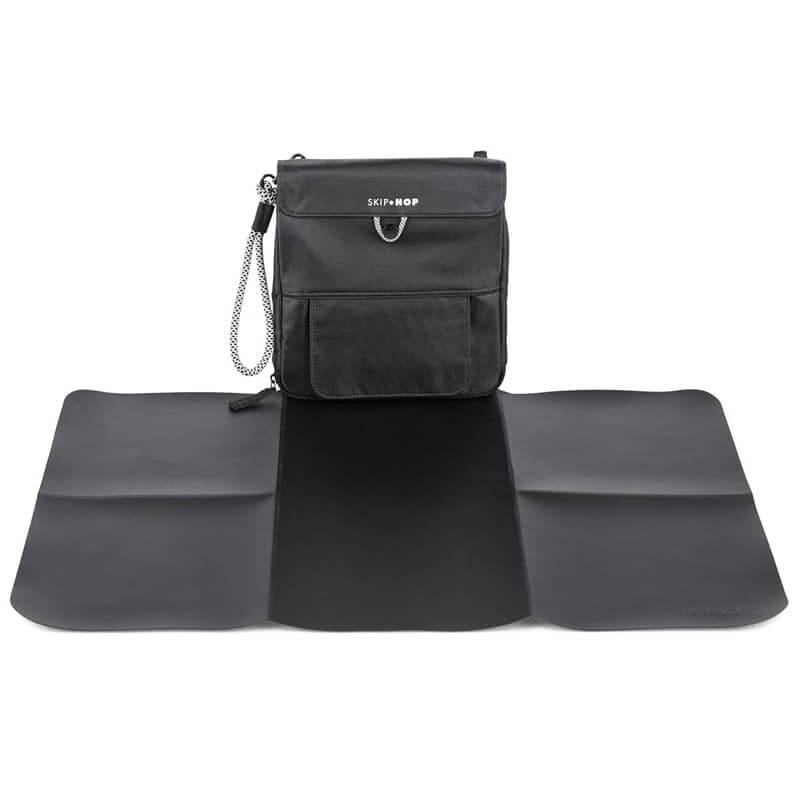 Przewijak podróżny organizer Clean Slate - Black / Skip Hop