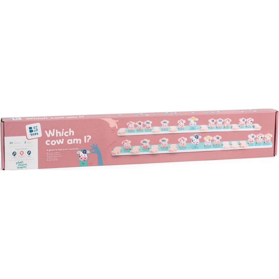 Gra logiczna Zgadnij Krówkę / BS Toys