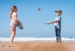 Gra paletki, tarcze z włochatą, gumową piłką balansującą / BS Toys