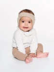 Słuchawki ochronne opaska 0-6m - Beige / Dooky