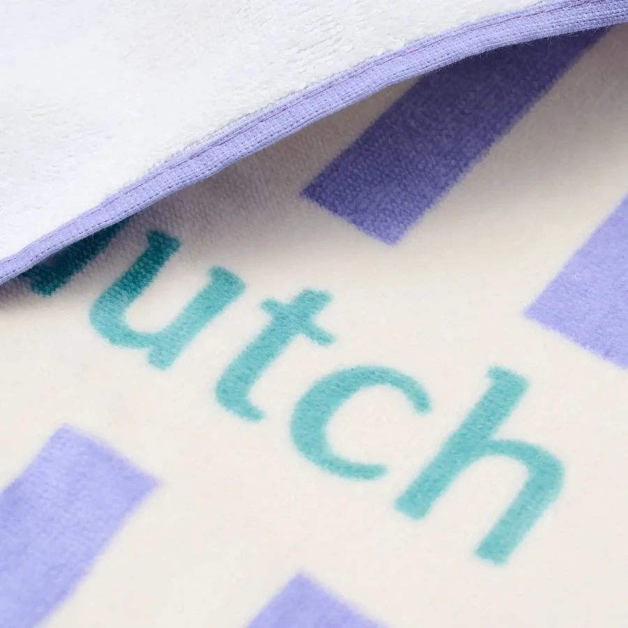 Ręcznik plażowy Dreamy Purple Stripe 60x120 cm / Little Dutch