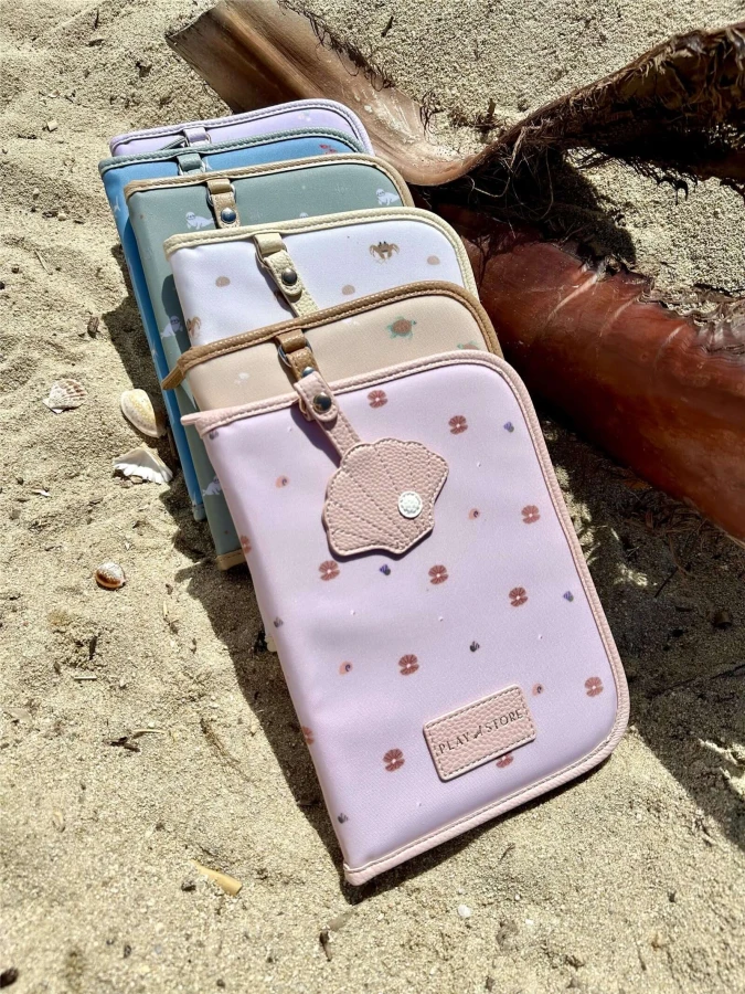 Etui na dokumenty - Sand, beige / Play&Store