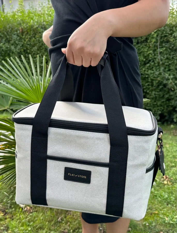 Torba termiczna na lunch Premium - Black / Play&Store