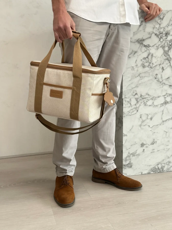 Torba termiczna na lunch Premium - Brown / Play&Store