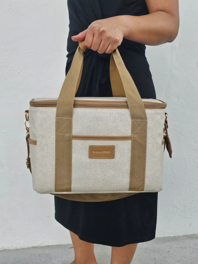 Torba termiczna na lunch Premium - Brown / Play&Store