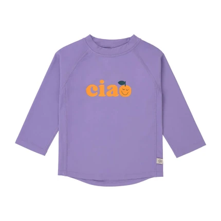 Koszulka do pływania z długim rękawem przeciwsłoneczna UV60 Splash & Fun - purple / Lassig