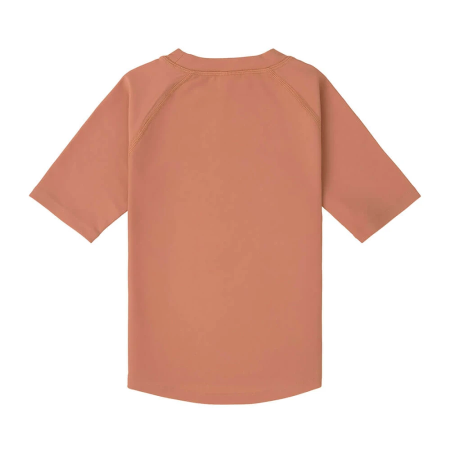 Koszulka do pływania z krótkim rękawem przeciwsłoneczna UV60 Splash & Fun - Clay / Lassig