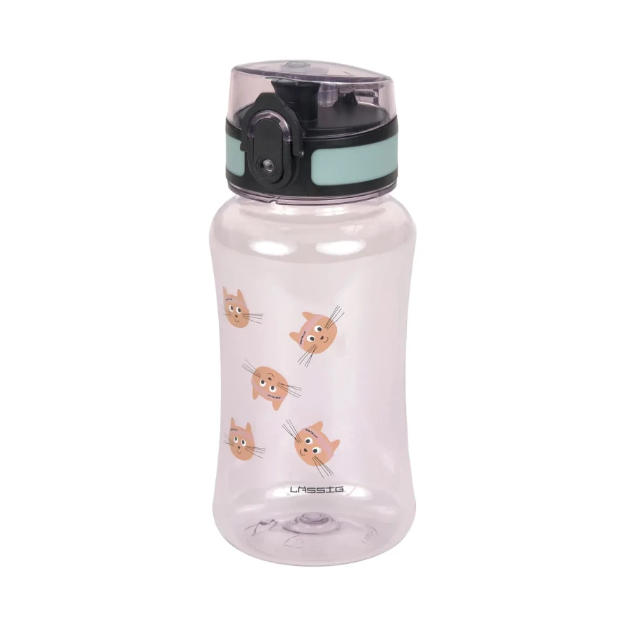 Butelka, bidon tritanowy Tiny Team - Cat, 420ml / Lassig