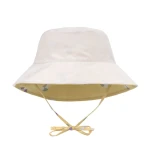 Kapelusz z filtrem UV80 z osłoną karku Splash & Fun Ring - pale yellow / Lassig
