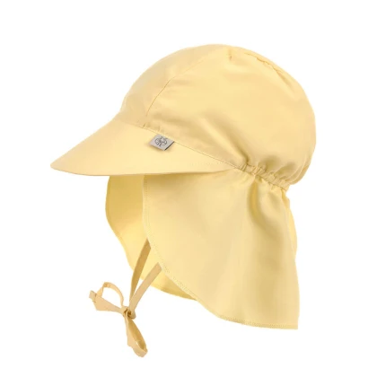 Kapelusz z filtrem UV80 z ochroną karku Splash & Fun - pale yellow / Lassig