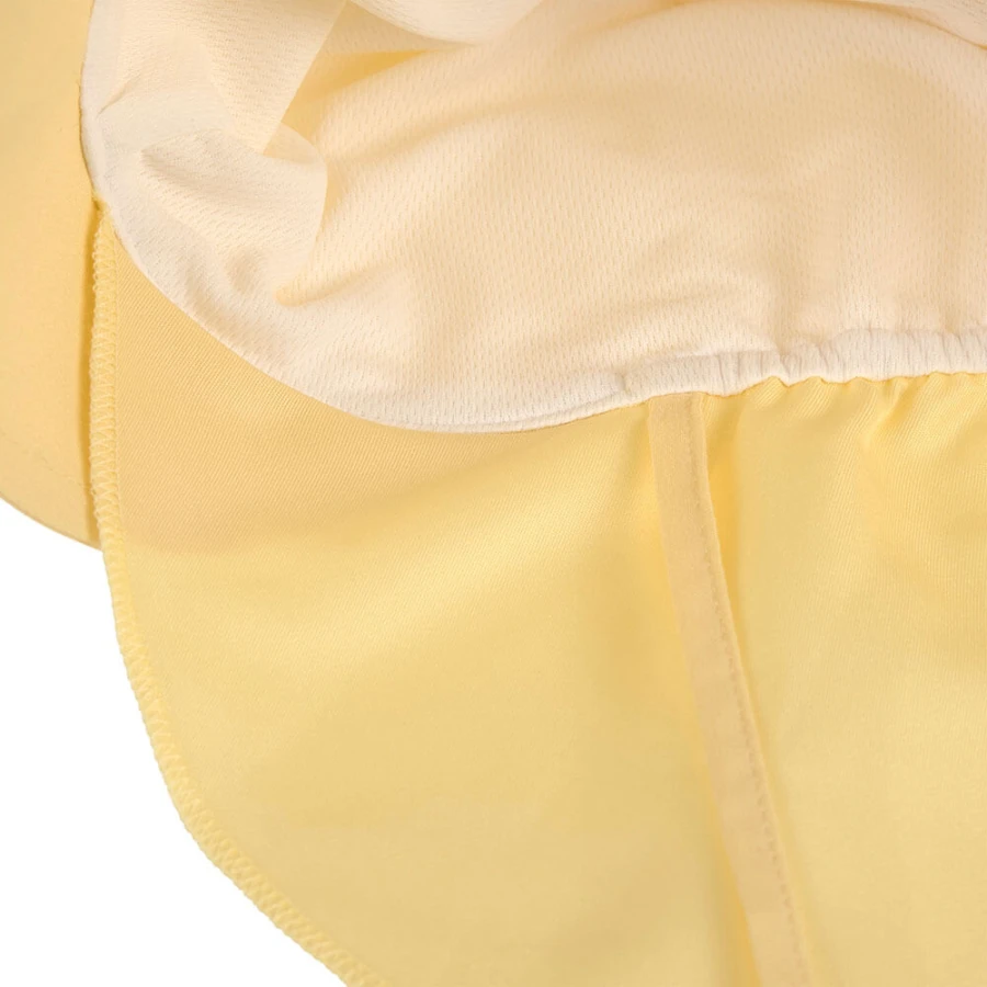 Kapelusz z filtrem UV80 z ochroną karku Splash & Fun - pale yellow / Lassig