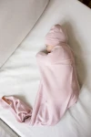 Kocyk Merino Cozy - delikatny róż / amori amori