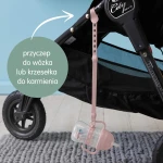 Zestaw na start 3w1, bidon 240ml Borówkowy, smycz Ocean breeze, zapasowe słomki / b.box