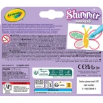 Flamastry błyszczące Shimmer, 8szt. / Crayola 