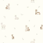Śpiworek z organicznego muślinu z nogawkami 1-3 lata, 2,5 TOG - alpacas / My Memi