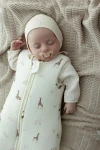 Bambusowy kocyk light beige 80x100 - Vini / My Memi