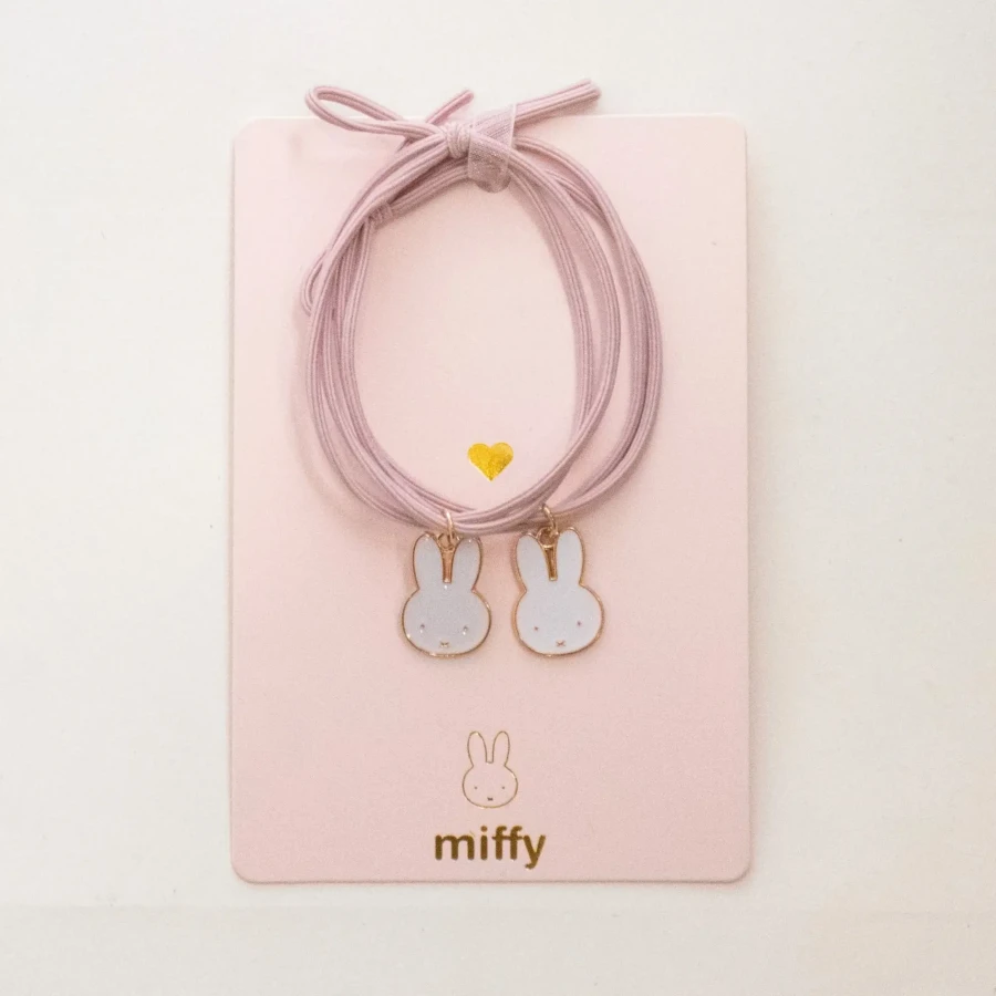 Gumki do włosów, bransoletki - Miffy, 2 szt. / Yuko B.