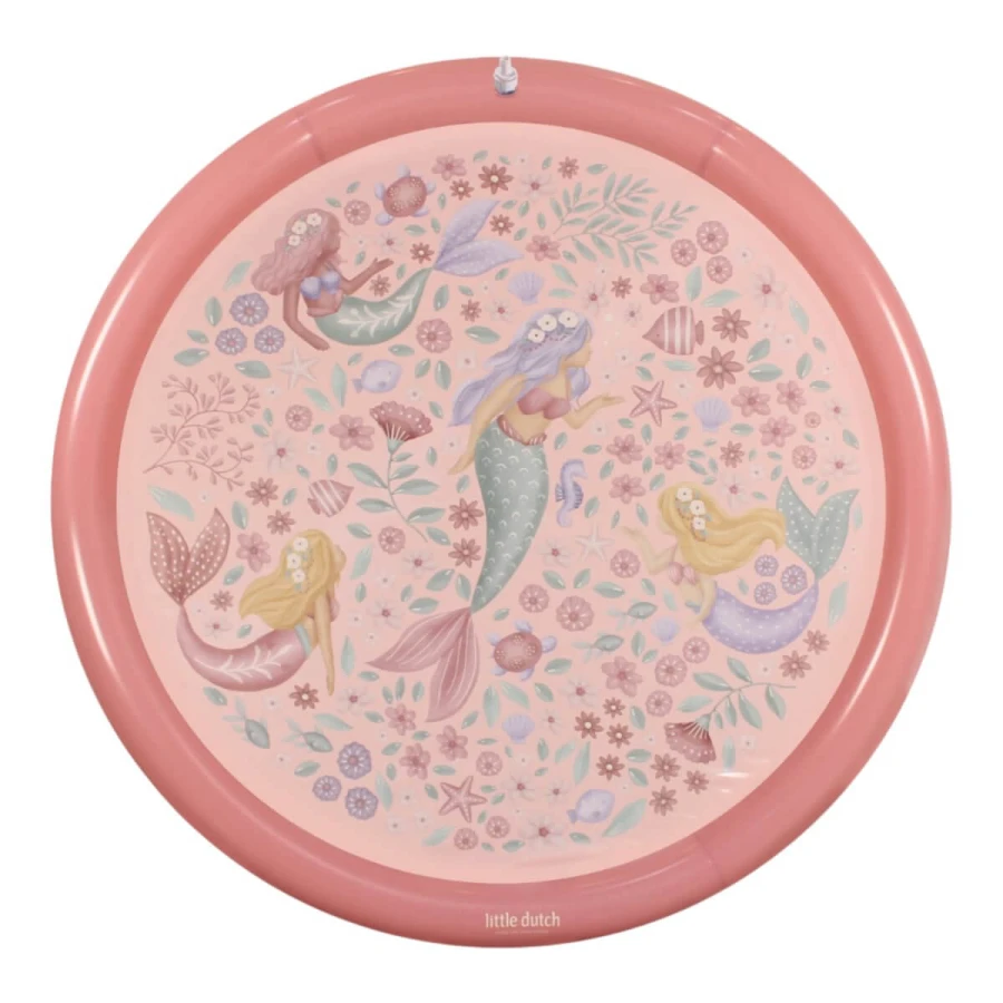 Mata wodna Dreamy Mermaid 150cm / Little Dutch