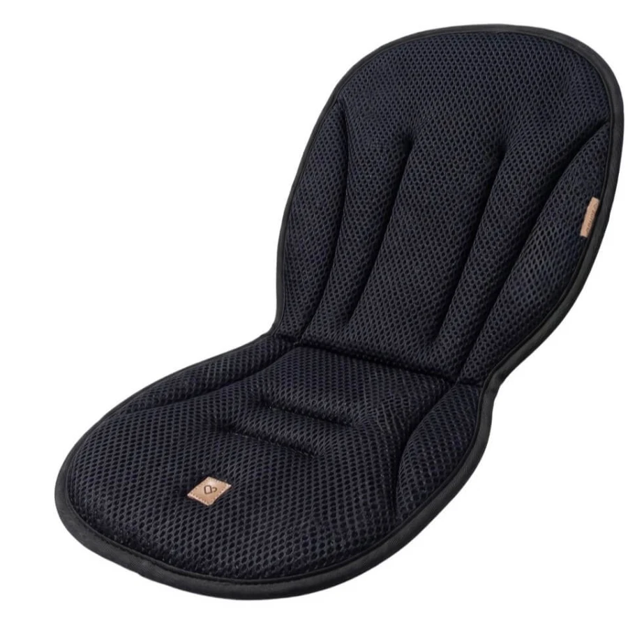 Oddychająca wkładka do wózka spacerówki Air black / Zaffiro