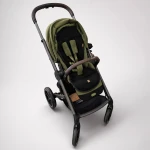 Oddychająca wkładka do wózka spacerówki Air black / Zaffiro