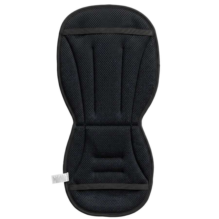 Oddychająca wkładka do wózka spacerówki Air black / Zaffiro