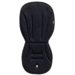 Oddychająca wkładka do wózka spacerówki Air black / Zaffiro