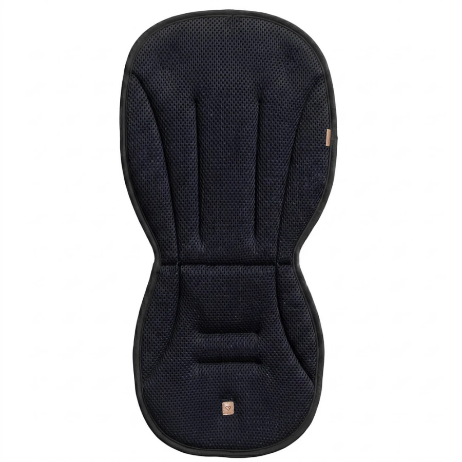 Oddychająca wkładka do wózka spacerówki Air black / Zaffiro
