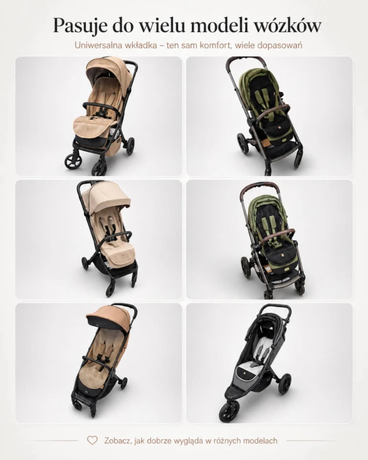 Oddychająca wkładka do wózka spacerówki Air black / Zaffiro