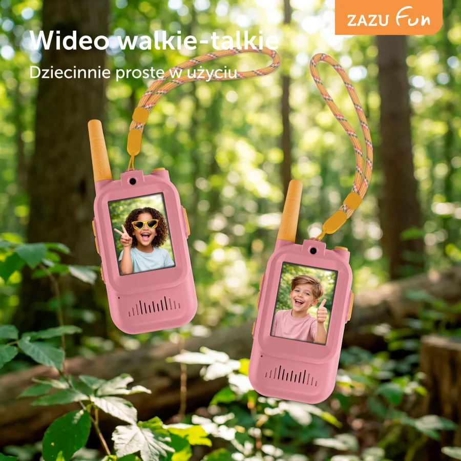 Walkie Talkie Fun Video - Pink / Zazu