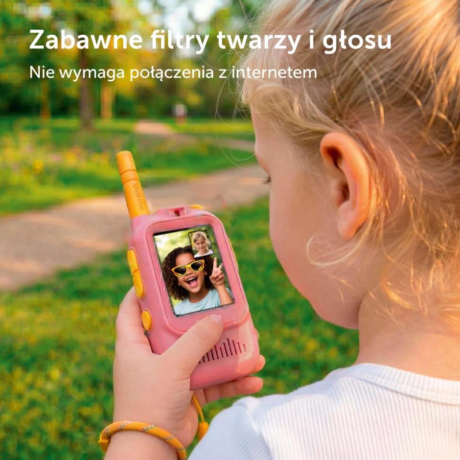Walkie Talkie Fun Video - Pink / Zazu