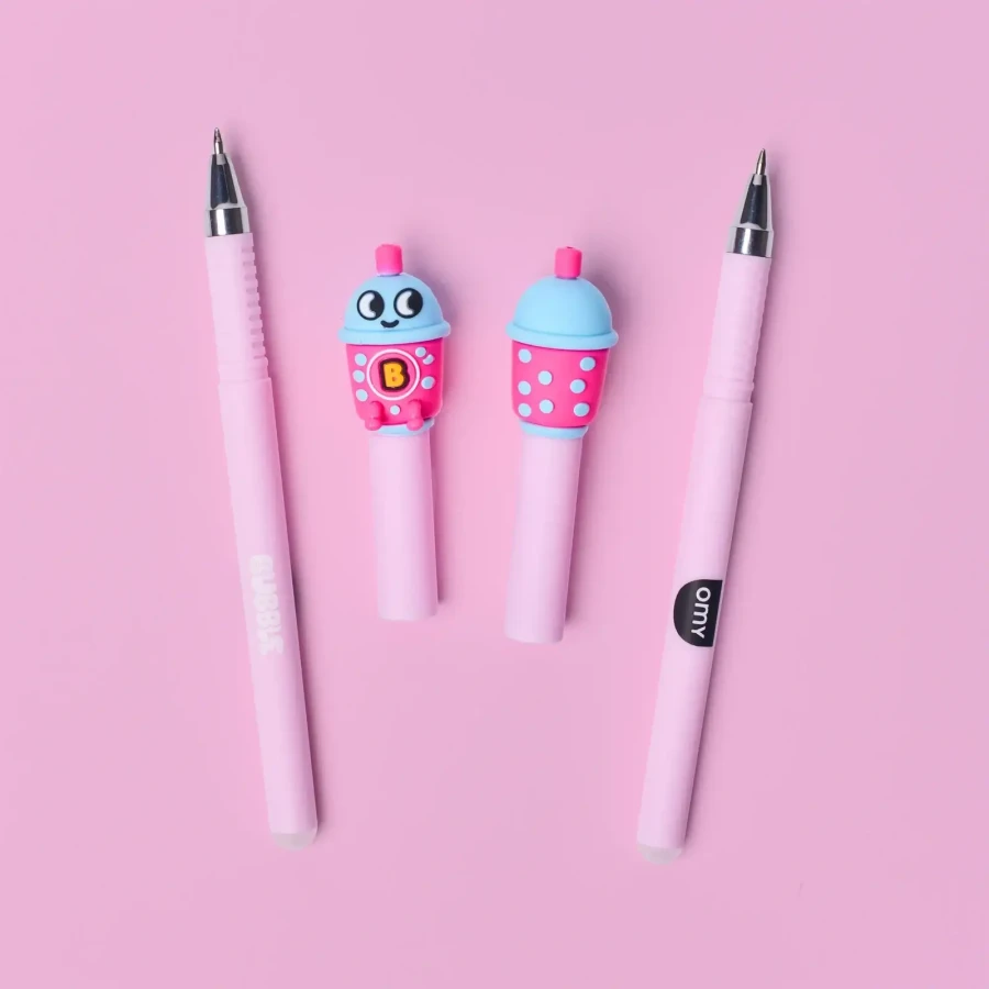 Długopis ścieralny 2szt. - Yuki & Bubble / OMY