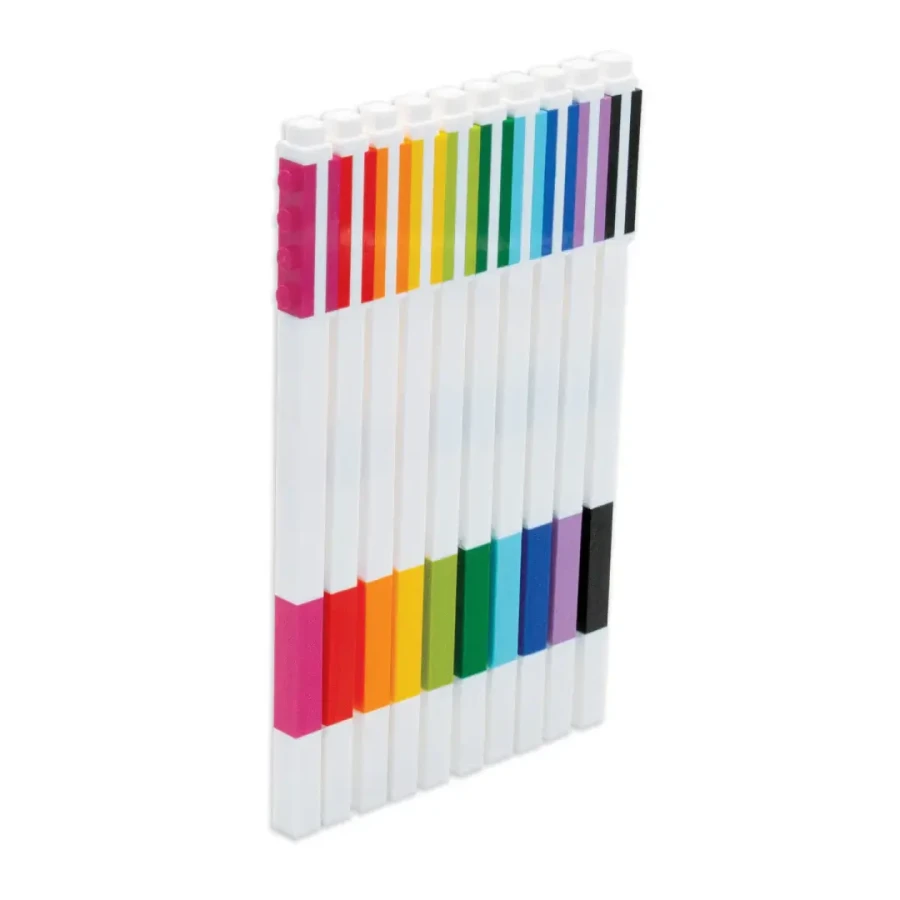 Kolorowe długopisy żelowe LEGO® ,10 szt. / LEGO®