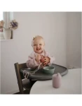 Śliniak z długim rękawem - Blush / Mushie