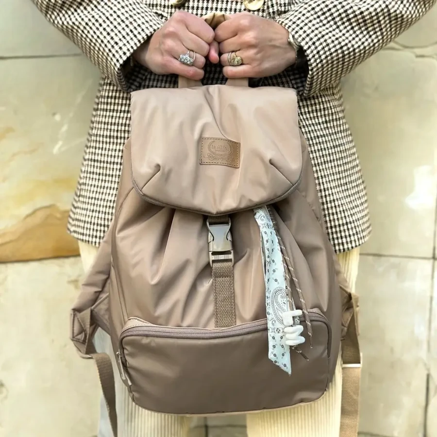 Plecak Puffer BEIGE / La Millou