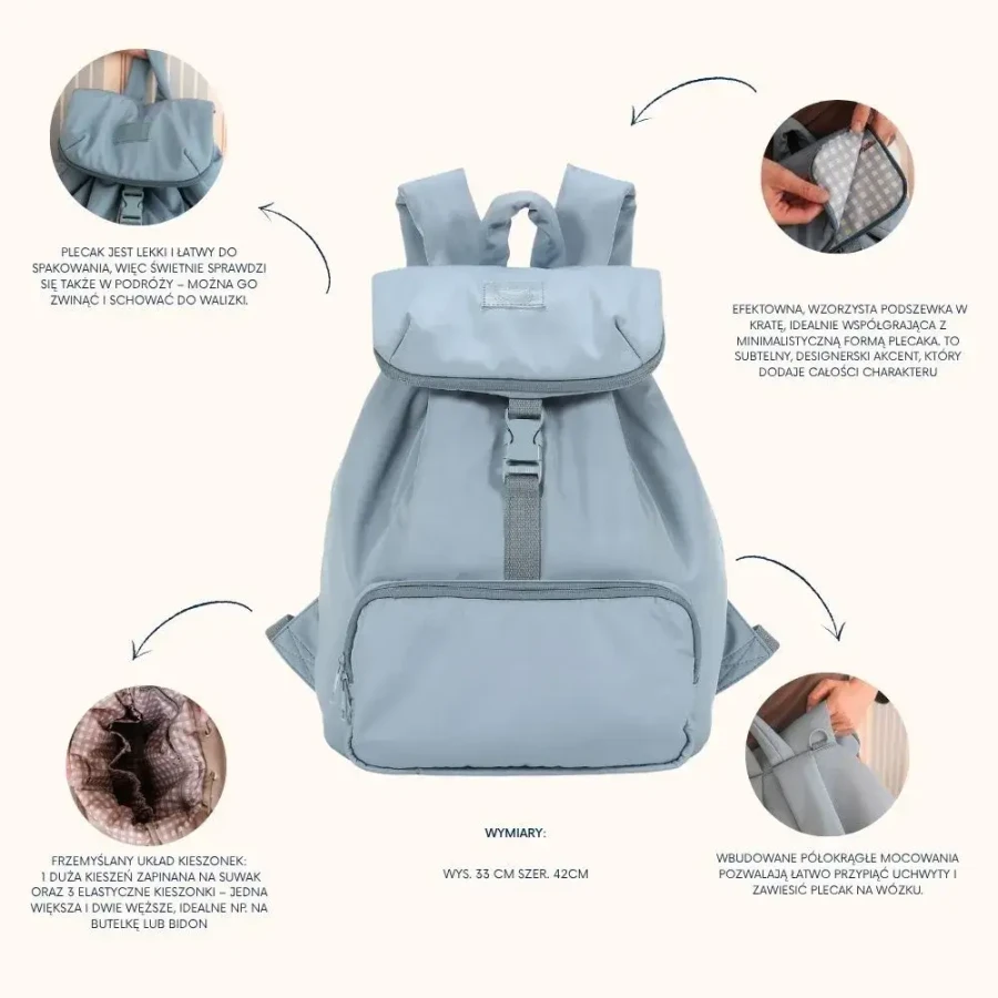 Plecak Puffer BEIGE / La Millou